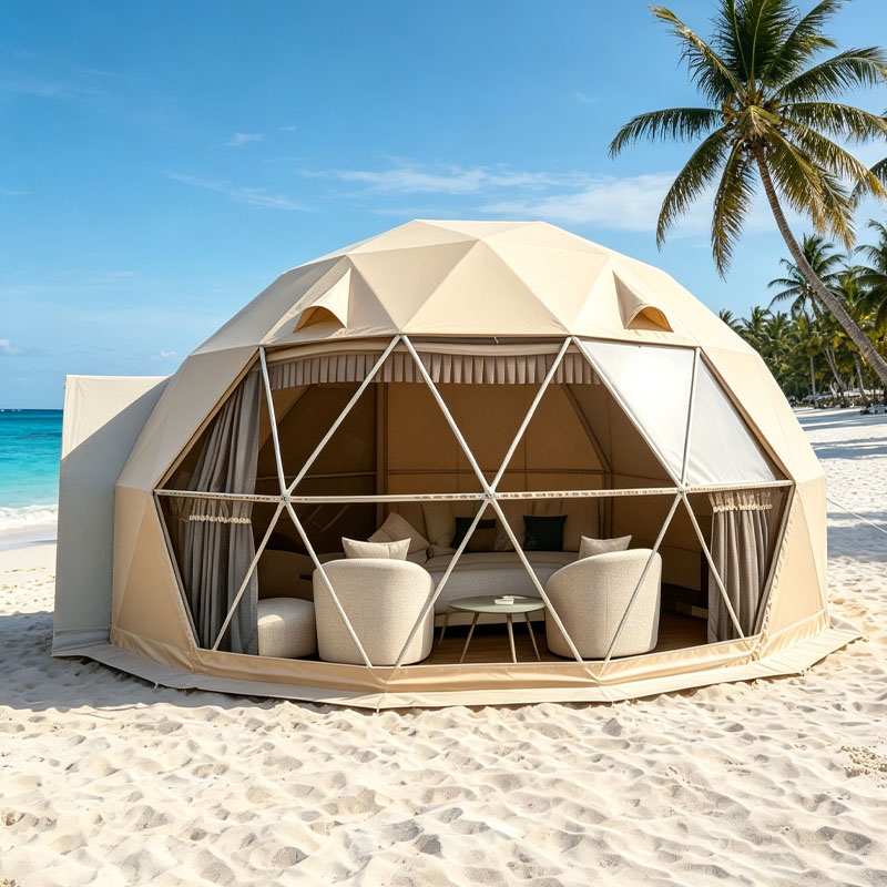 Outdoor Camping And Glamping - Tenda Dome Geodesik Mewah untuk Glamping