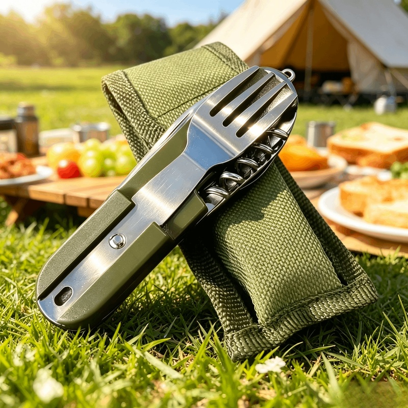 Outdoor Camping Dining Set - Set Peralatan Makan Camping 7 in