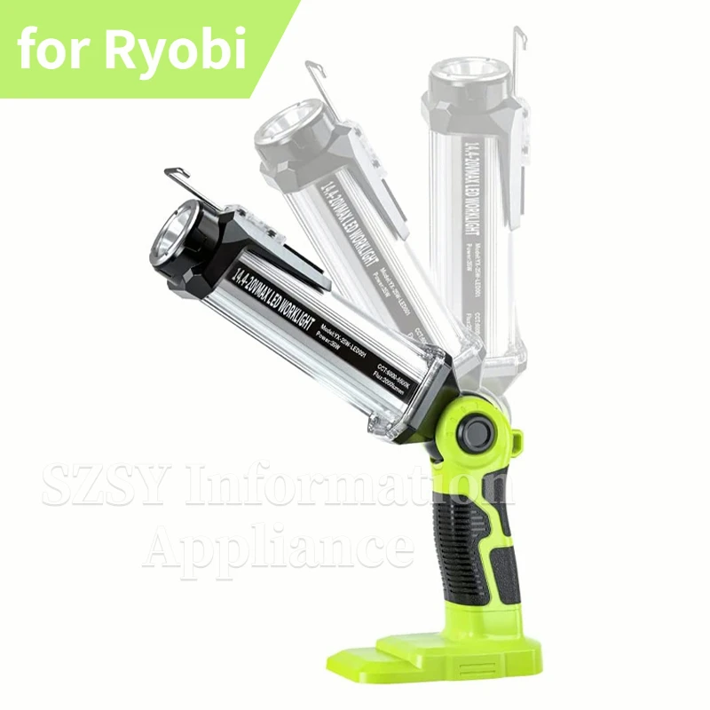 Outdoor Camping Adventure Lamp - Lampu Kerja LED untuk Ryobi ONE