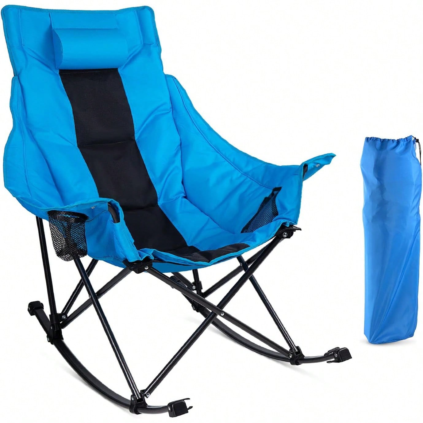 Outdoor Oversized Camping Chair - Kursi Lipat Goyang Outdoor Untuk Dewasa