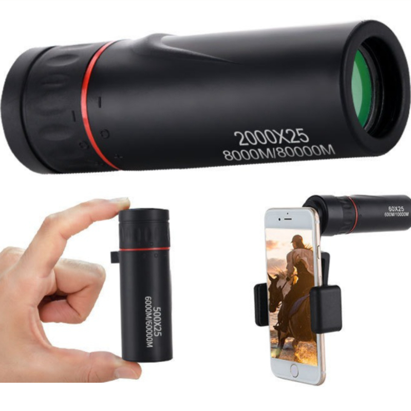 Outdoor Activities In Camping - Teleskop Monokuler HD 2000x25 Mini Portabel