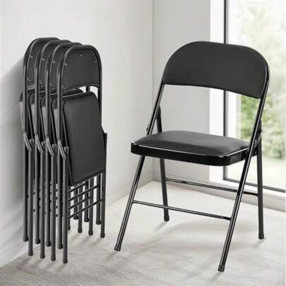 Outdoor Camping Chairs Folding - Kursi Lipat 4 Buah dengan Bantalan