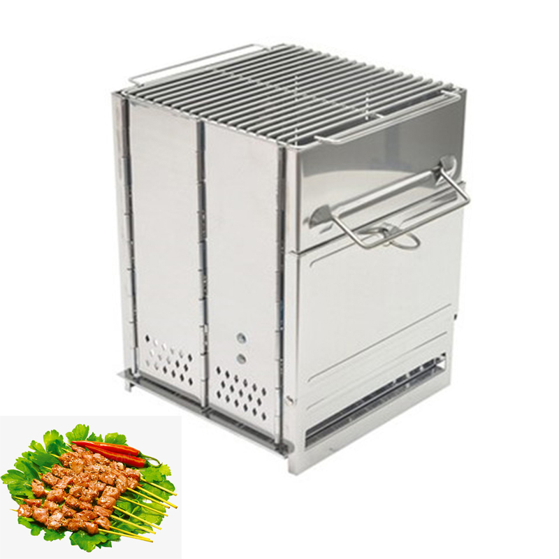 Outdoor Camping Cooking Equipment - Kompor Kayu Peralatan Berkemah Luar Ruangan