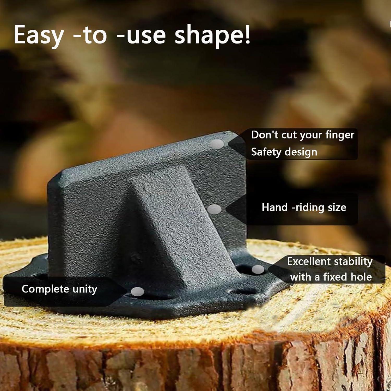 Outdoor Activities In Camping - Alat Pembelah Kayu Manual Berbahan Besi