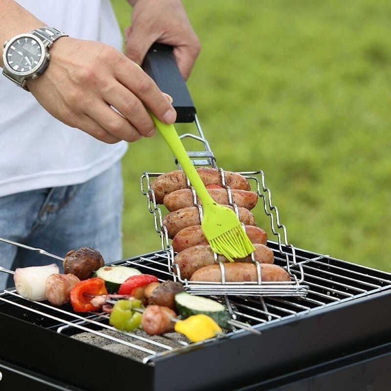 Outdoor Camping Cooking Equipment - Pemanggang BBQ Portabel untuk Berkemah Ringkas