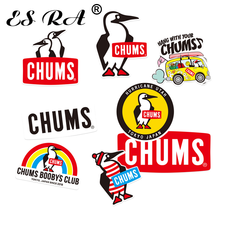 Outdoor Camping Brands - 10 Buah Grosir Stiker Vinil Mengkilap