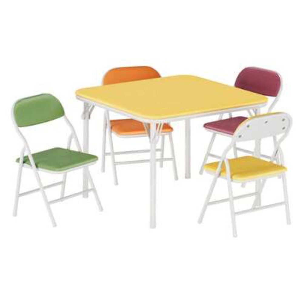 Outdoor Camping Dining Set - Set Meja dan Kursi Lipat Persegi