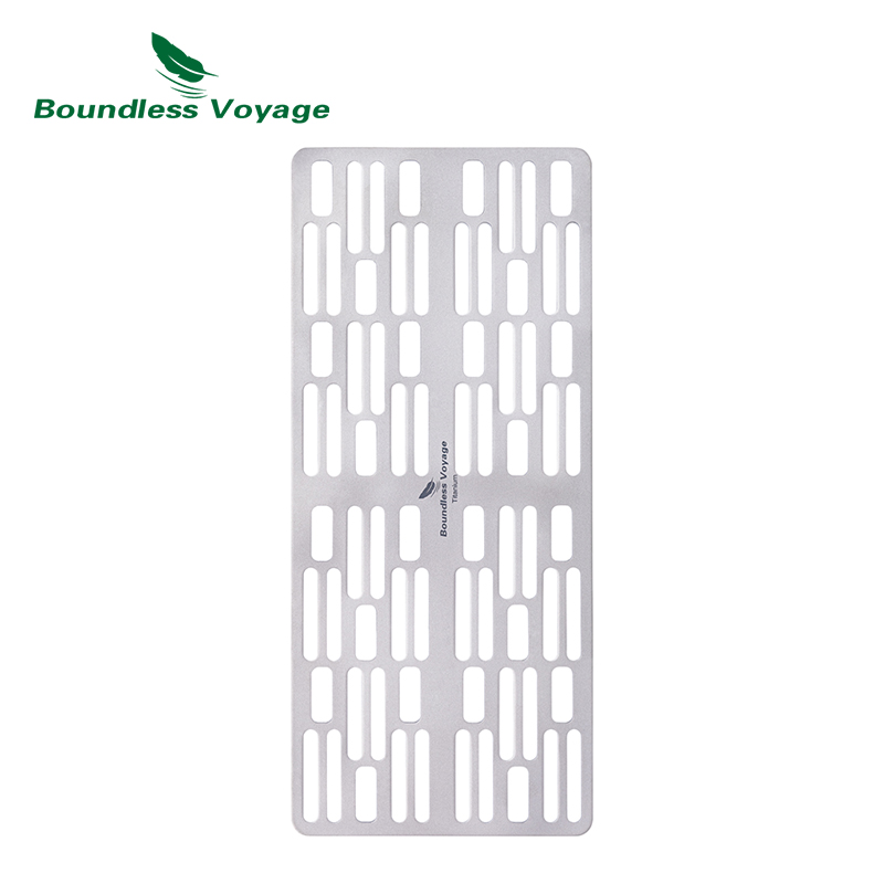Outdoor Camping Cooking Equipment - Boundeless Voyage peralatan dapur panggangan BBQ