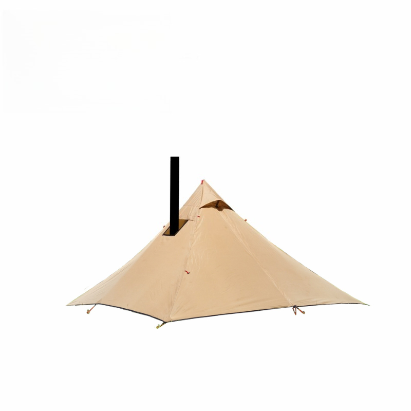 Camping Quad - Tenda hangat berbentuk piramida dengan kompor