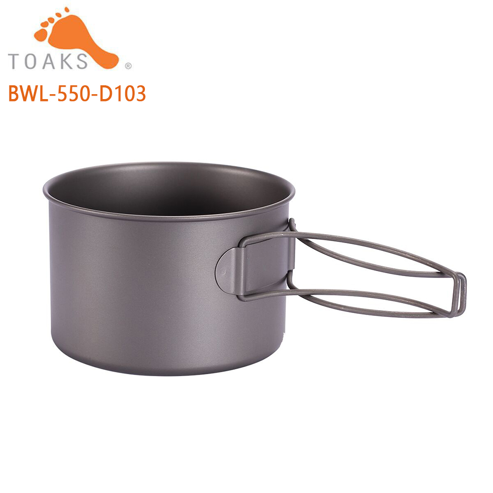 TOAKS BWL-550 Berkemah Titaniu - Outdoor Camping Cooking Equipment ulasan dan harga