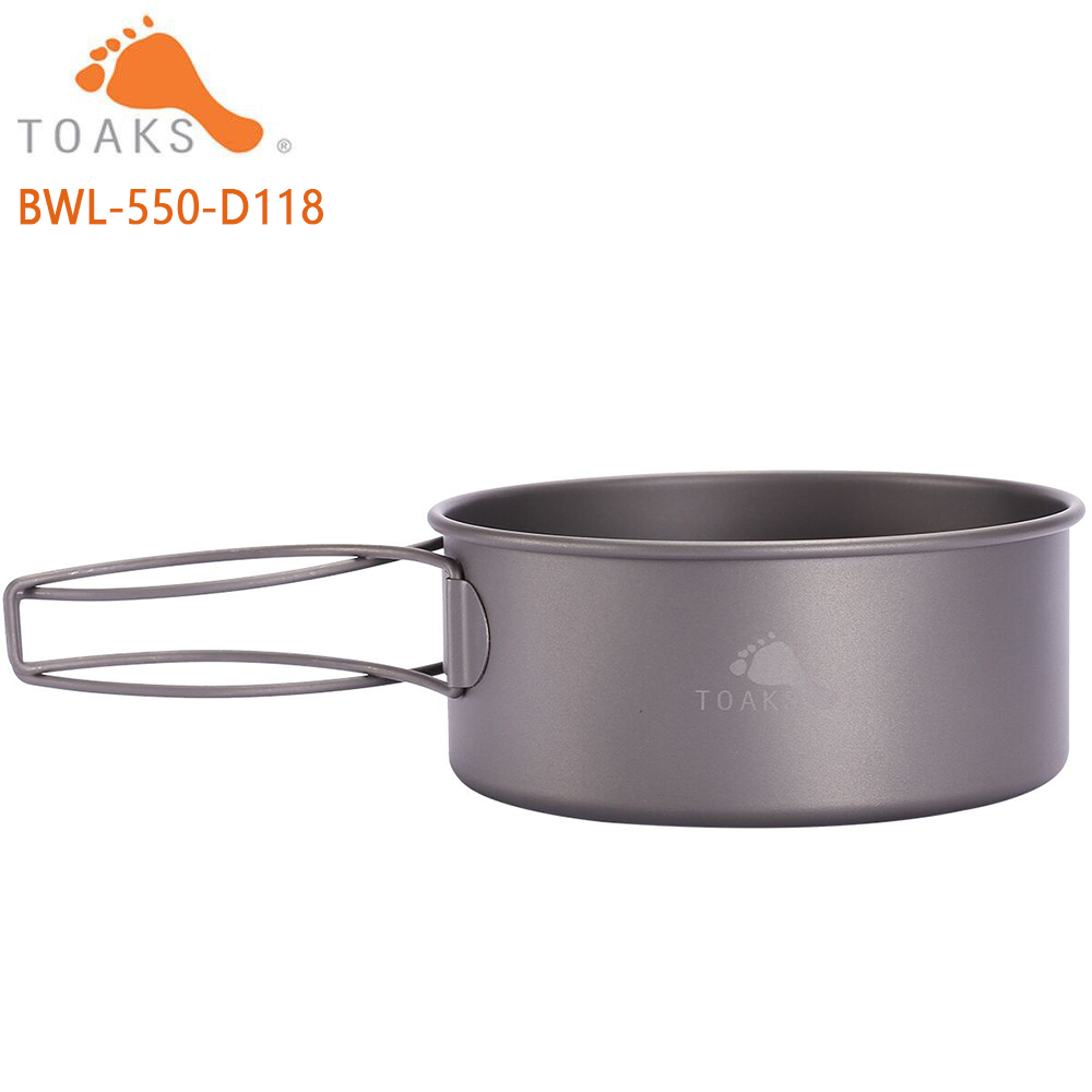 TOAKS BWL-550 Berkemah Titaniu - Outdoor Camping Cooking Equipment ulasan dan harga