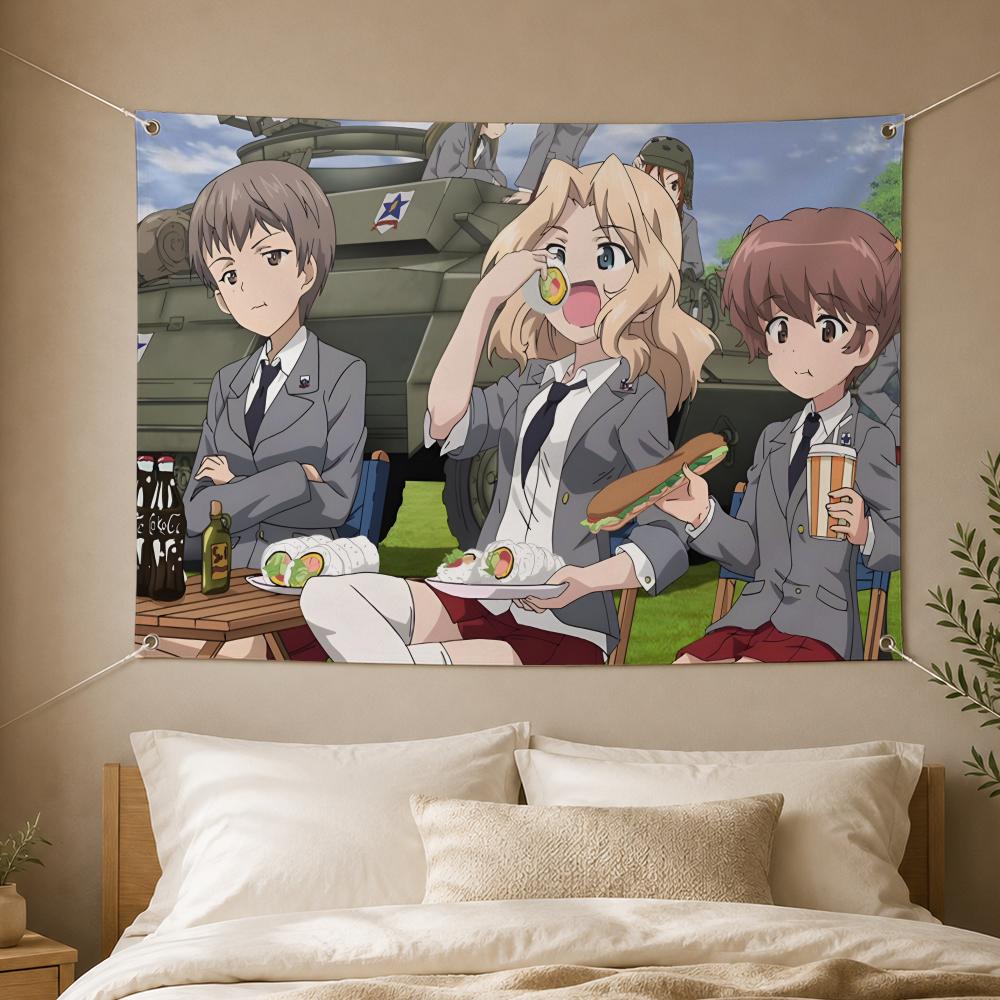 Bendera Anime Militer Girls Un - Outdoor Und Camping ulasan dan harga