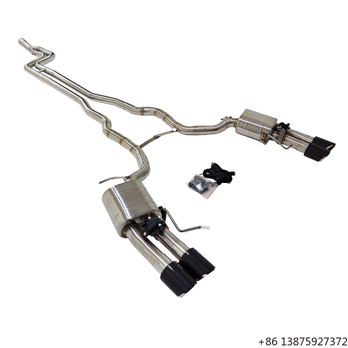 Sistem Knalpot Berkatup Baja T - Camping Quad ulasan dan harga
