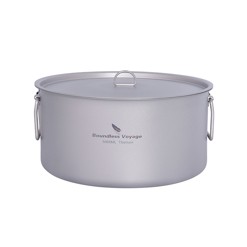 Boundless Voyage panci Titaniu - Outdoor Camping Cooking Equipment ulasan dan harga