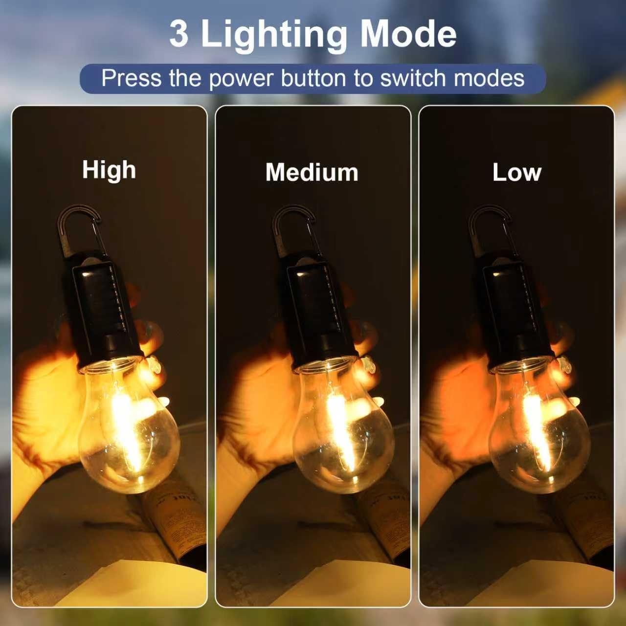 Lampu Kemah LED Tenaga Surya T - Outdoor Camping Adventure Lamp ulasan dan harga
