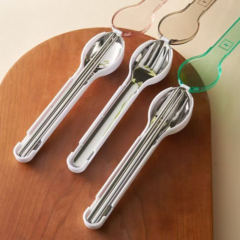 Set Peralatan Makan Portabel d - Outdoor Camping Outfit ulasan dan harga