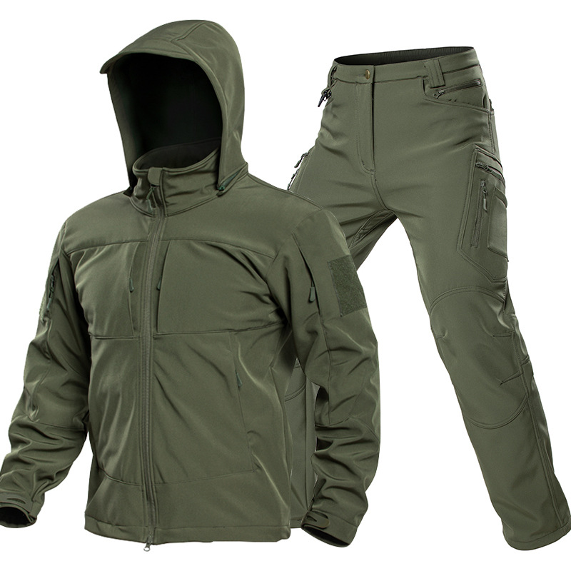 Setelan Softshell Taktis Outdo - Outdoor Camping Winter ulasan dan harga