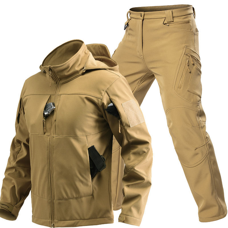 Setelan Softshell Taktis Outdo - Outdoor Camping Winter ulasan dan harga