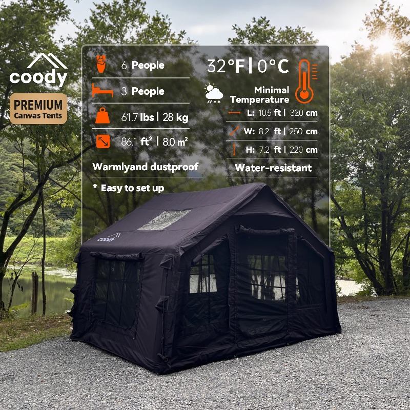 Tenda Udara Tiup YTYIN Coody 8 - Outdoor Camping And Glamping ulasan dan harga
