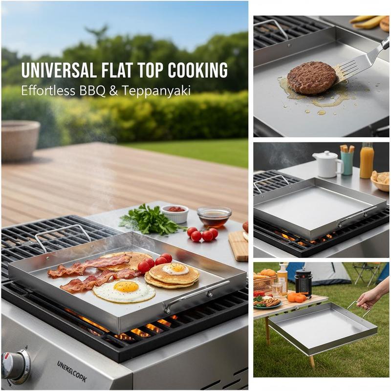 Wajan Panggang Datar Universal - Outdoor Camping Cooking Equipment ulasan dan harga