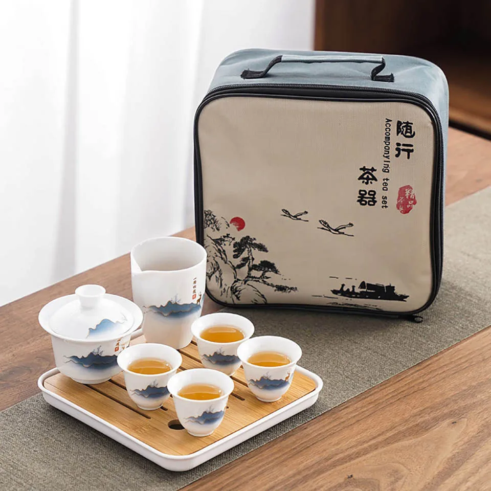 Set Teh Kung Fu Cina Keramik,  - Outdoor Camping Outfit ulasan dan harga