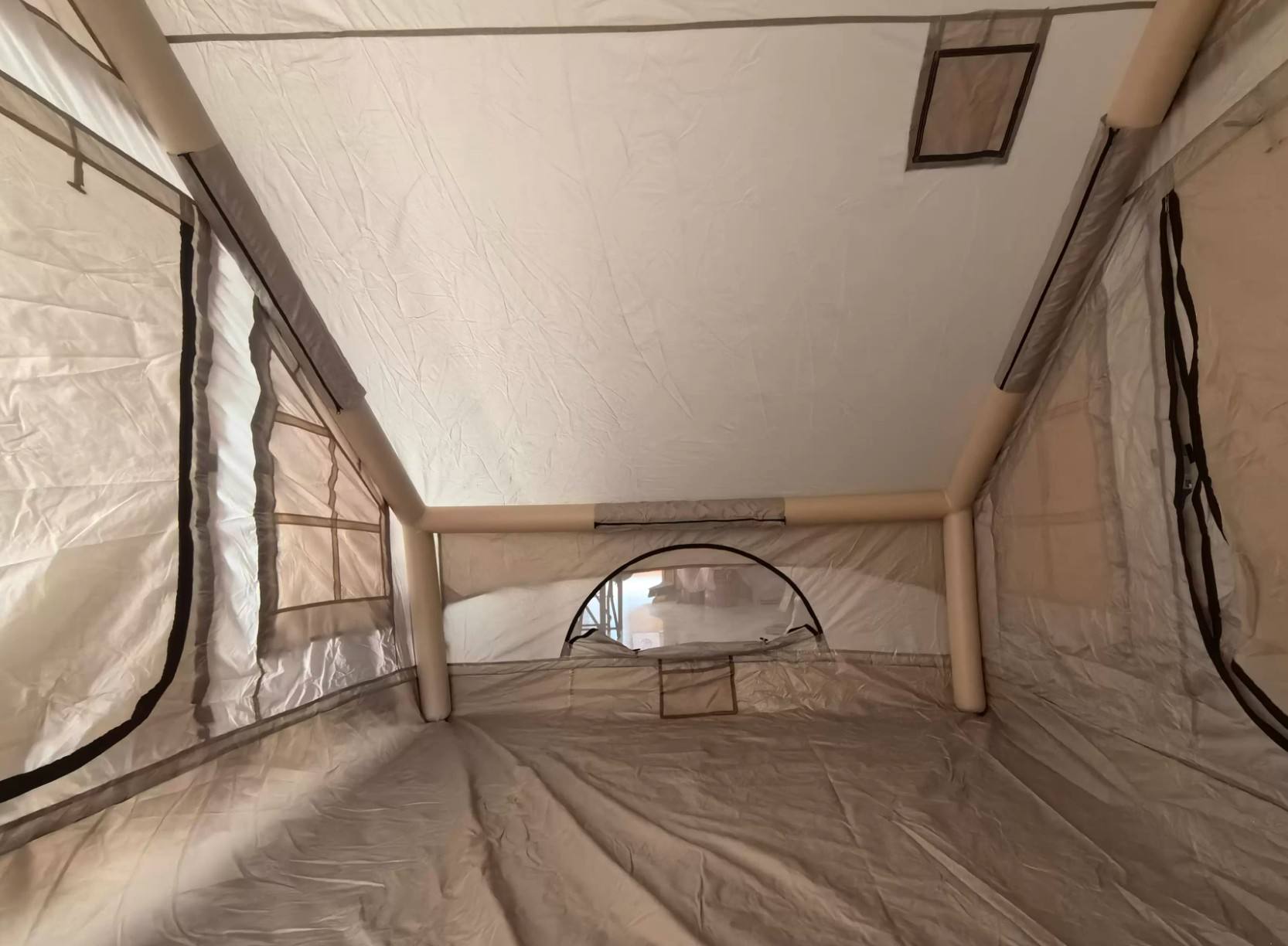 Tenda Tiup Kanvas Katun Bernap - Outdoor Camping And Glamping ulasan dan harga