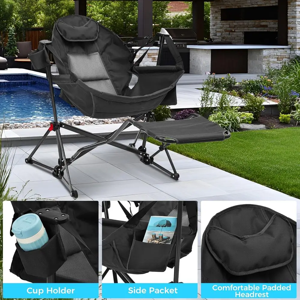 Kursi Hammock Camping Ukuran B - Outdoor Oversized Camping Chair ulasan dan harga