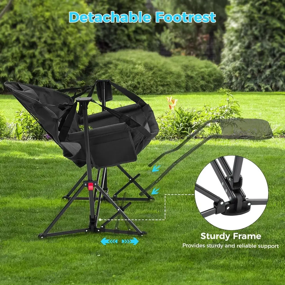 Kursi Hammock Camping Ukuran B - Outdoor Oversized Camping Chair ulasan dan harga