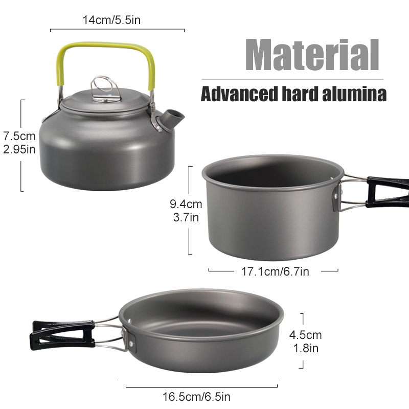 WESTTUNE Peralatan Masak Berke - Outdoor Camping Cooking Equipment ulasan dan harga