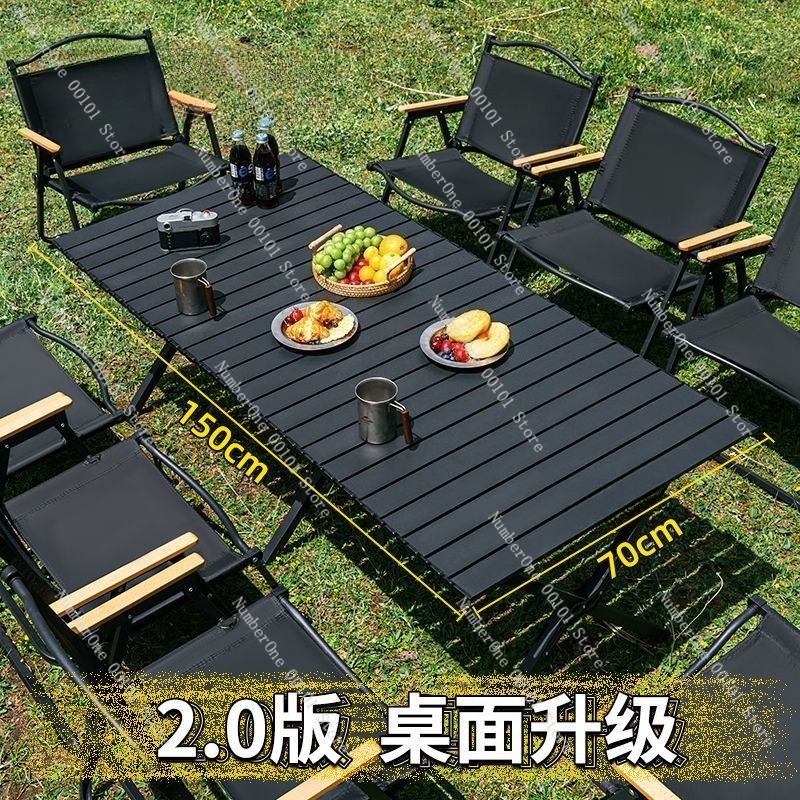 Set Meja dan Kursi Lipat Porta - Outdoor Camping Chairs Folding ulasan dan harga