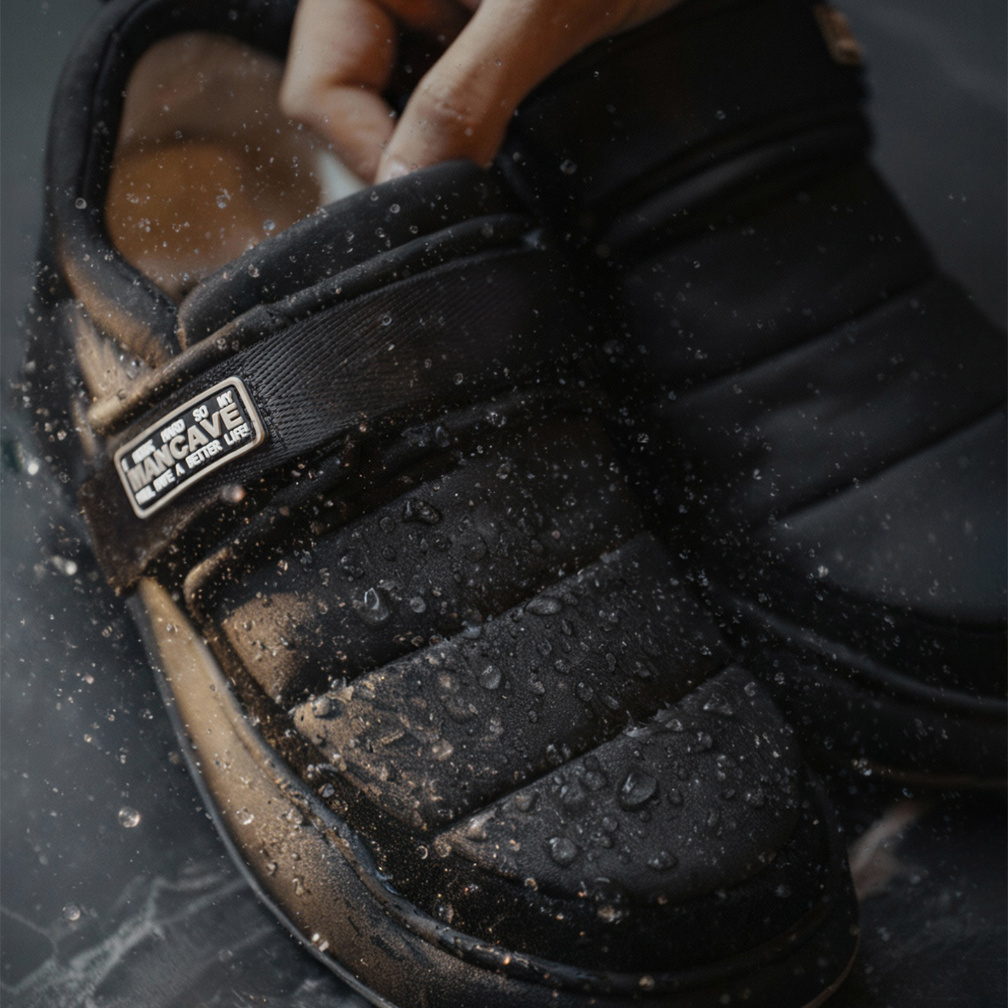 Sepatu Bot Salju Retro Hitam T - Outdoor Camping Winter ulasan dan harga