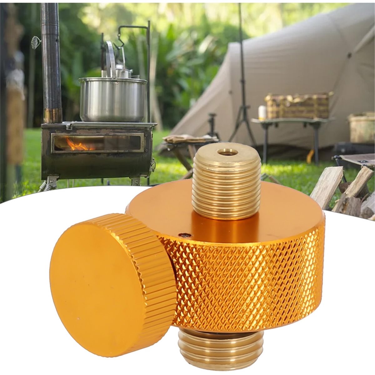 Adaptor Kompor Gas Camping Den - Outdoor Und Camping ulasan dan harga
