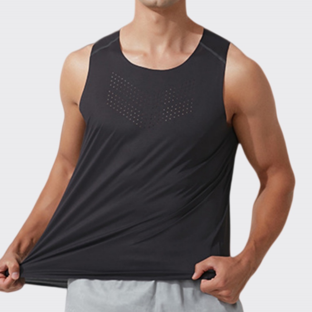 Rompi Gym Pria Kaus Tanpa Leng - Outdoor Camping Winter ulasan dan harga