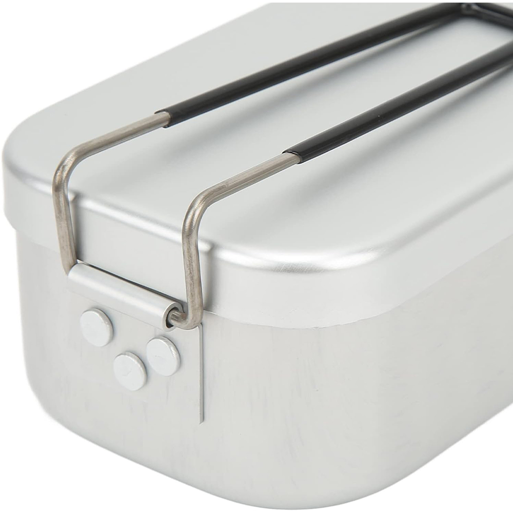 Kotak makan siang aluminium 80 - Outdoor Camping Cooking Equipment ulasan dan harga