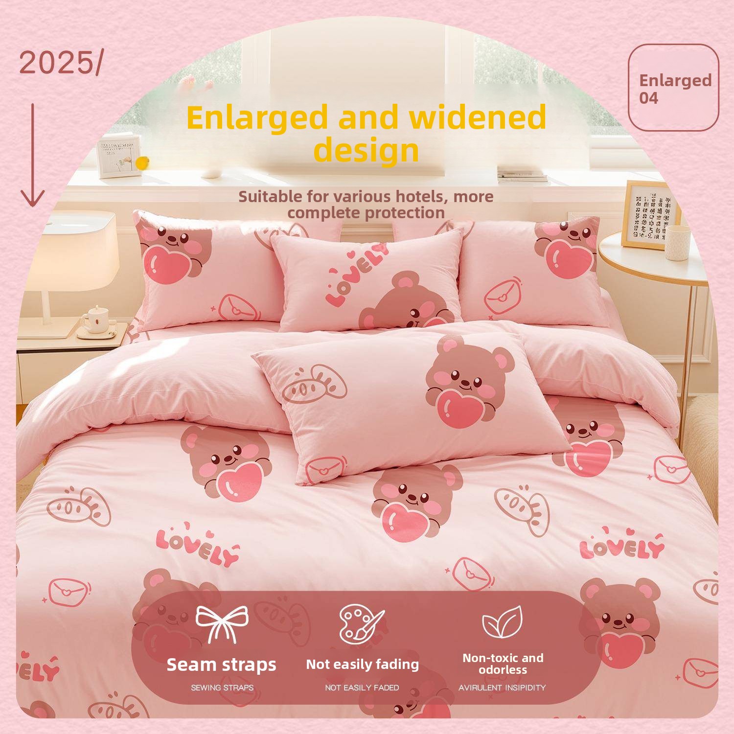 Set Linen Tempat Tidur Hotel S - Outdoor Activities In Camping ulasan dan harga