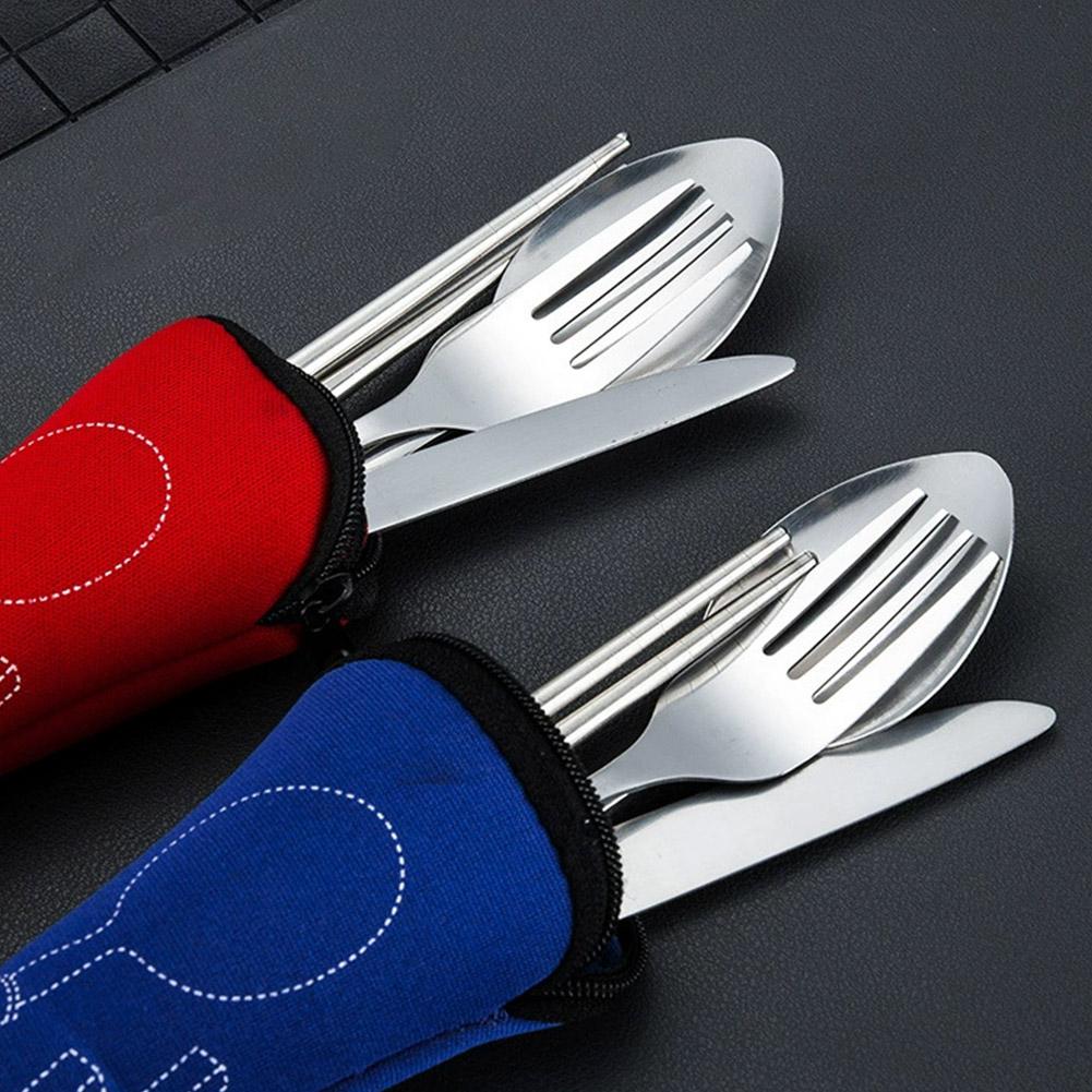 Set Peralatan Makan Piknik Dap - Outdoor Camping Dining Set ulasan dan harga