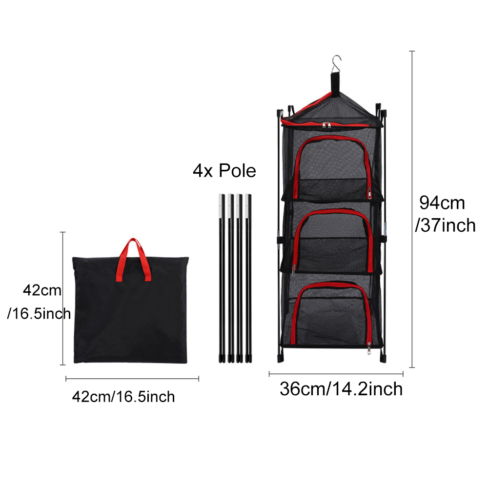 Jaring pengering berkemah 3 la - Outdoor Camping Cooking Equipment ulasan dan harga
