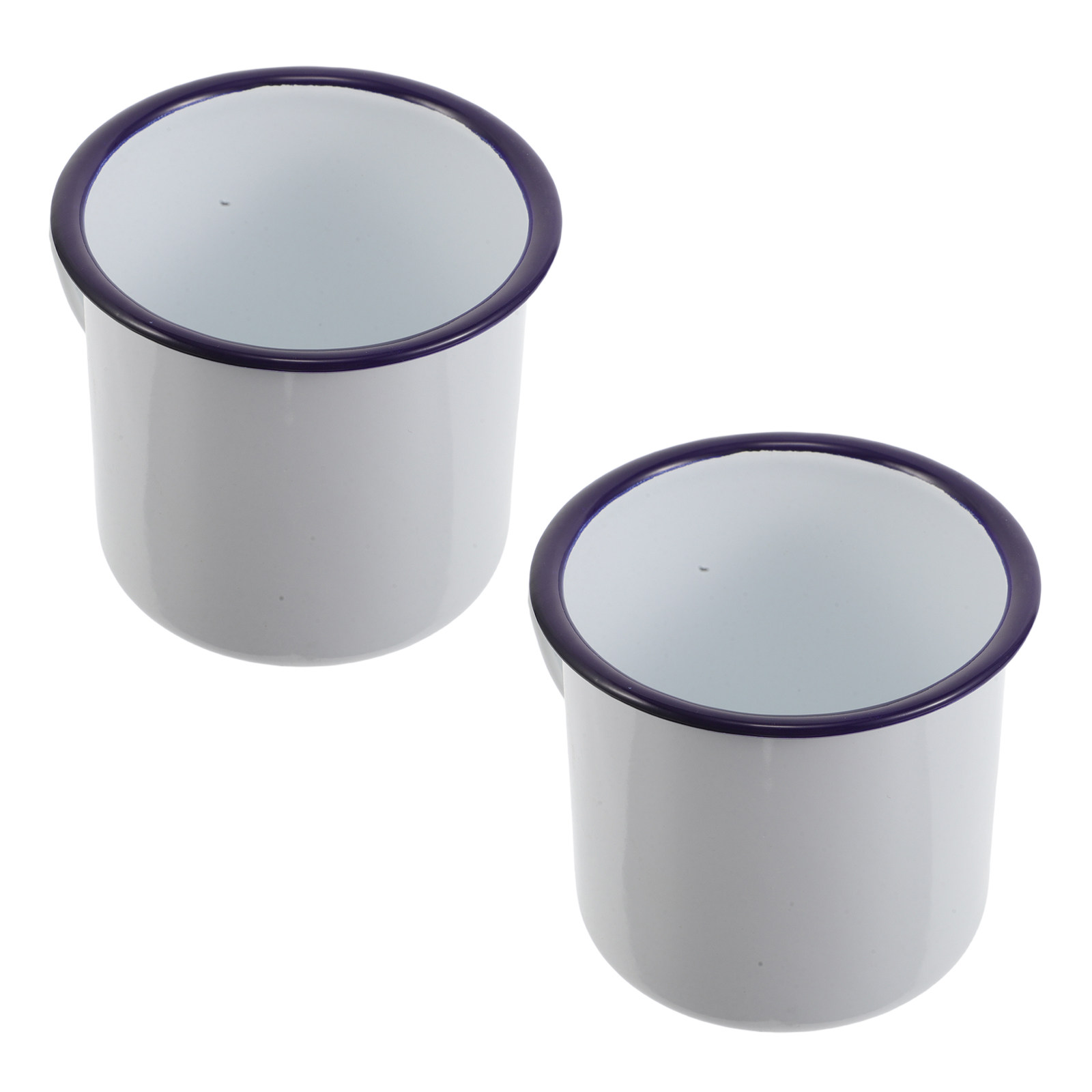 2Pcs Set Cangkir Kopi Enamelwa - Outdoor Camping Winter ulasan dan harga
