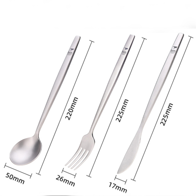 Keith Titanium Portabel Sendok - Outdoor Camping Dining Set ulasan dan harga