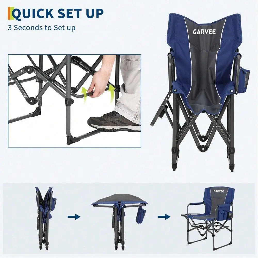 Kursi Direktur Camping Ukuran  - Outdoor Oversized Camping Chair ulasan dan harga