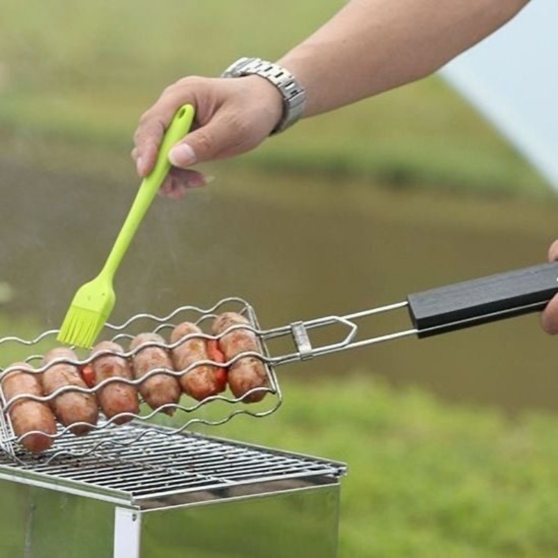 Pemanggang BBQ Portabel untuk  - Outdoor Camping Cooking Equipment ulasan dan harga