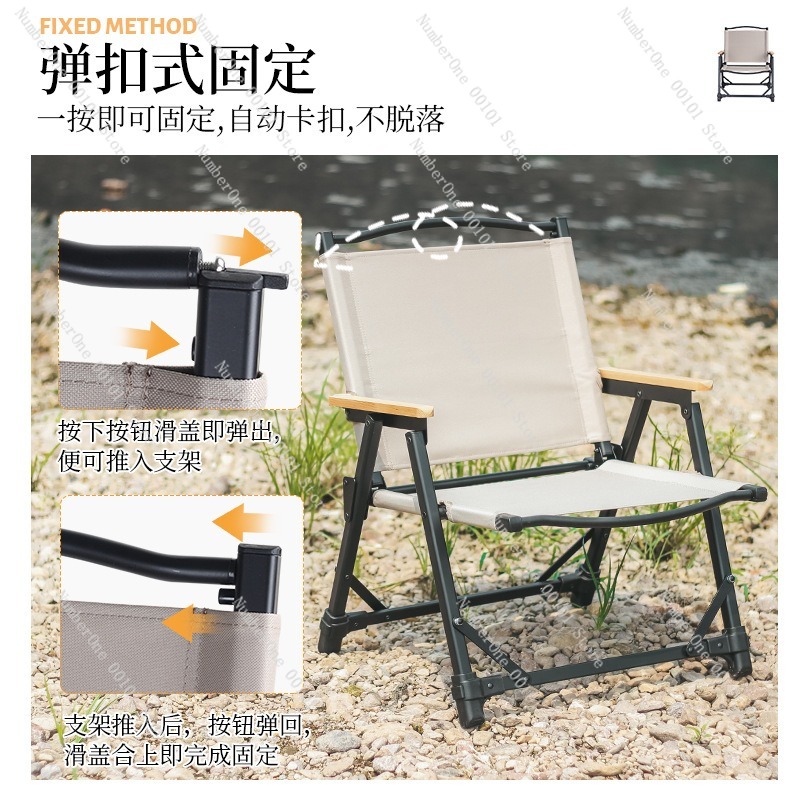Kursi Berkemah Paduan Aluminiu - Outdoor Camping Chairs Folding ulasan dan harga