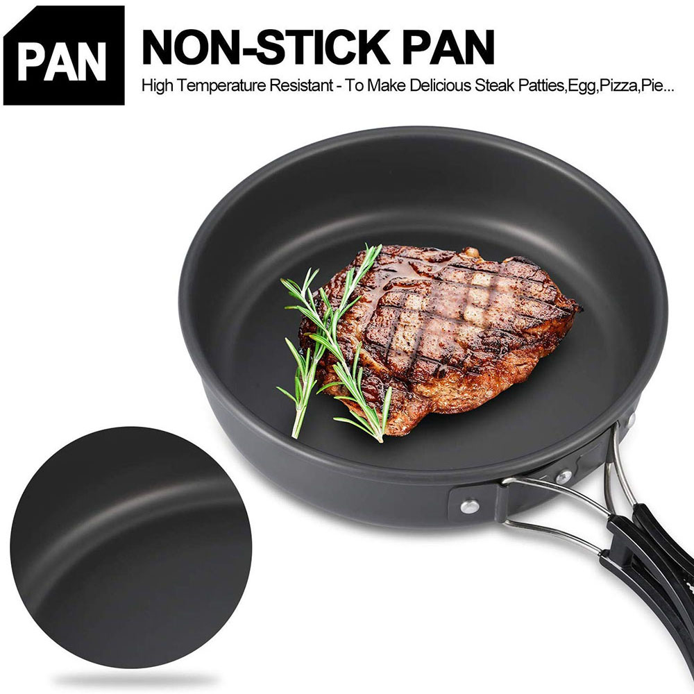 Set Peralatan Masak untuk Berk - Outdoor Camping Cooking Equipment ulasan dan harga