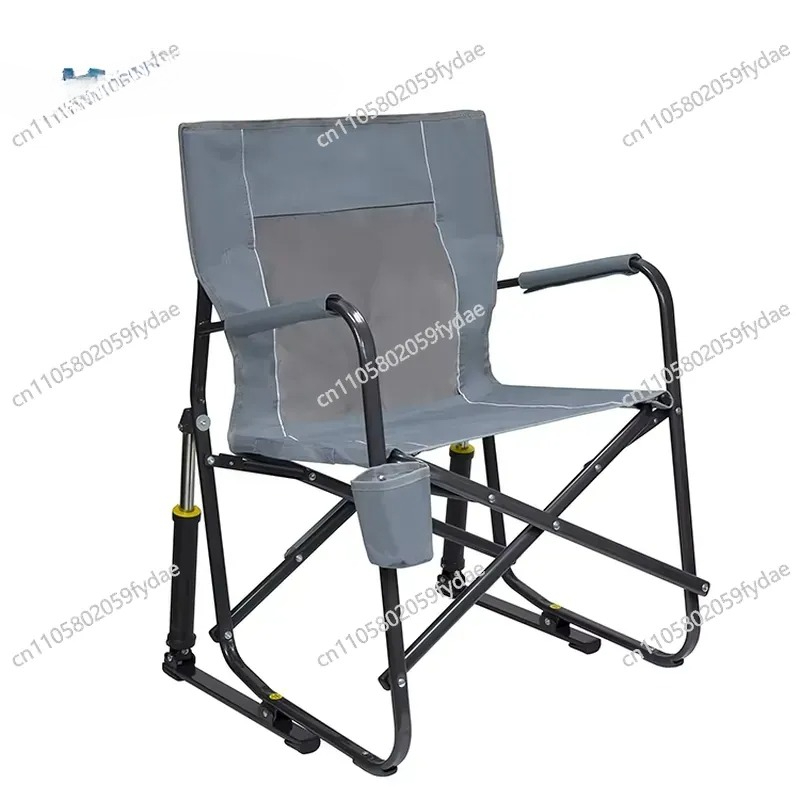 Kursi goyang lipat aluminium u - Outdoor Oversized Camping Chair ulasan dan harga