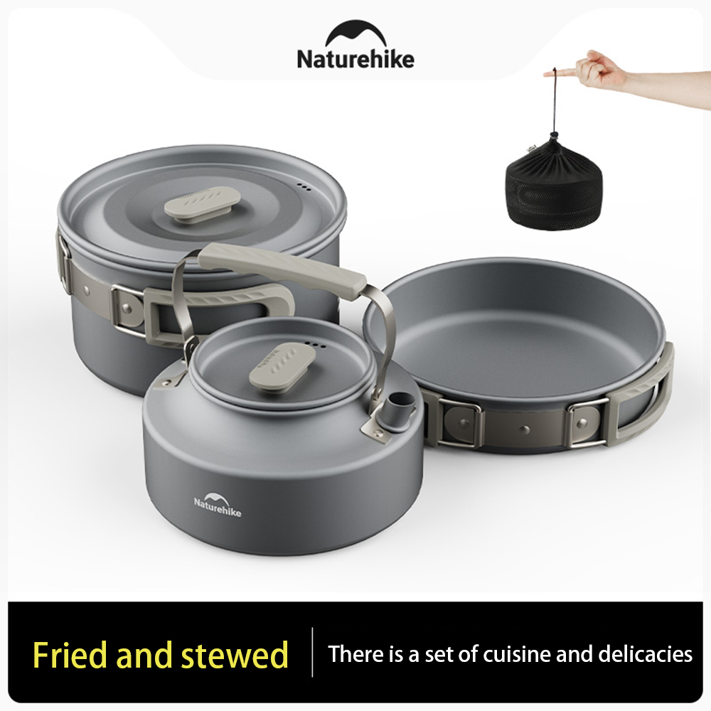 Naturehike Set panci luar ruan - Outdoor Camping Cooking Equipment ulasan dan harga