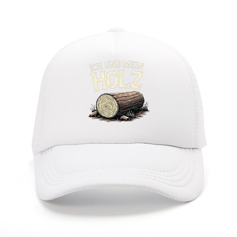 Topi Baseball dengan Cetakan 